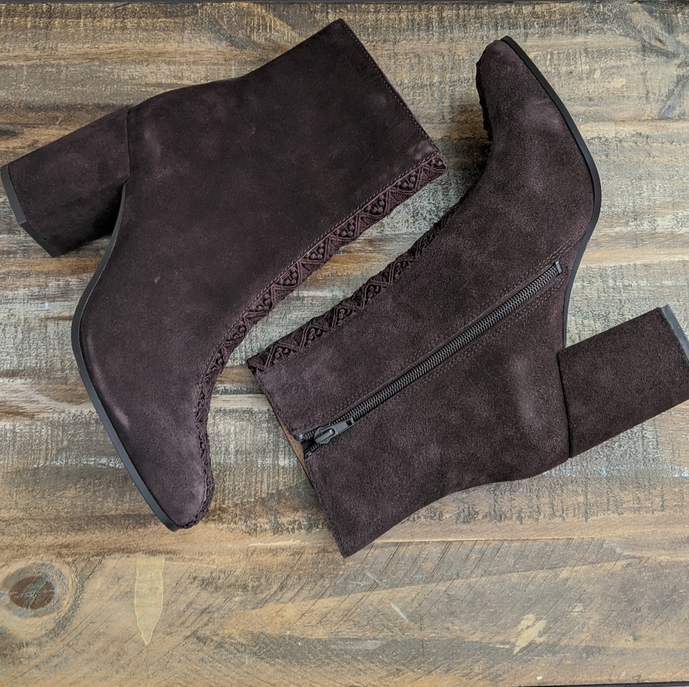 🆕🌿HIPPY SUEDE BETTYE MULLER BOOTIES🌿 - Picture 5 of 9